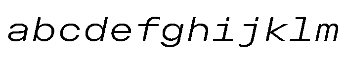OpenInto 800LightItalic Instance FONT