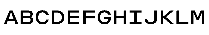 OpenInto 800Regular Instance Font UPPERCASE