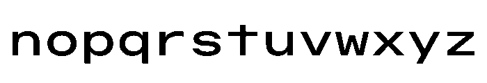OpenInto 800Regular Instance Font LOWERCASE