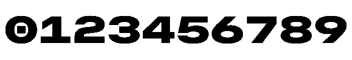 OpenInto 900Black Instance Font OTHER CHARS