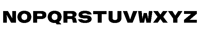OpenInto 900Black Instance Font UPPERCASE