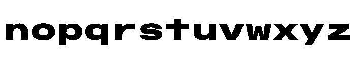 OpenInto 900Black Instance Font LOWERCASE