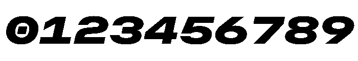 OpenInto 900BlackItalic Instance Font OTHER CHARS