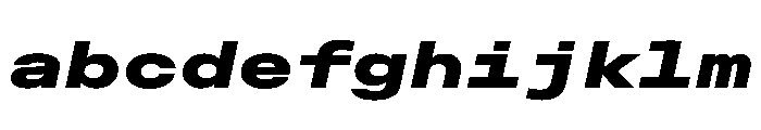 OpenInto 900BlackItalic Instance FONT