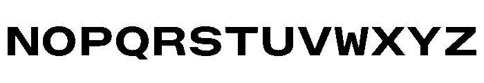 OpenInto 900Bold Instance Font UPPERCASE
