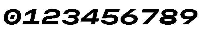OpenInto 900BoldItalic Instance Font OTHER CHARS