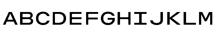 OpenInto 900Regular Instance Font UPPERCASE