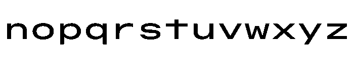 OpenInto 900Regular Instance Font LOWERCASE