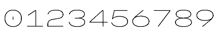 OpenInto 900Thin Instance Font OTHER CHARS