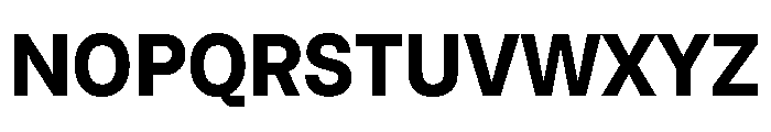 Operand Bold Font UPPERCASE