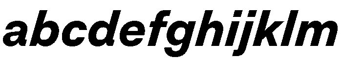 Operand BoldItalic FONT