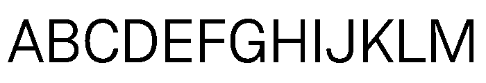 Operand Light Font UPPERCASE