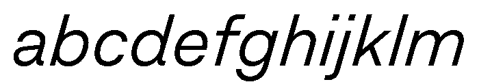 Operand LightItalic FONT