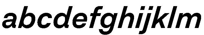 Operand MediumItalic FONT