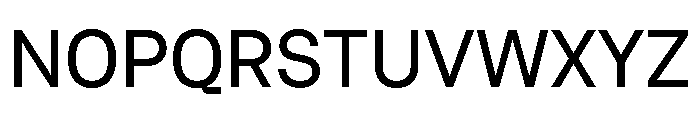 Operand Regular Font UPPERCASE