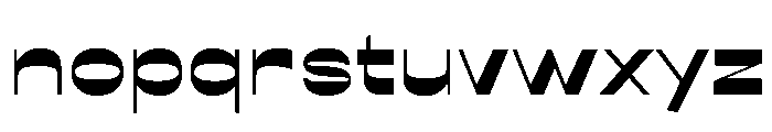 Opposit Heavy Font LOWERCASE