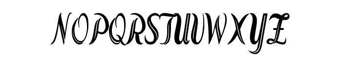 Opal-CondensedBold Font UPPERCASE