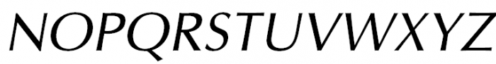 Opium New Italic Font UPPERCASE