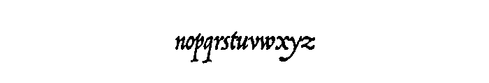Operina Regular Font LOWERCASE