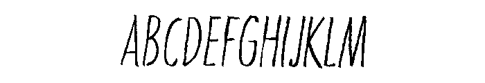 Organda Mn Extra Bold Font UPPERCASE