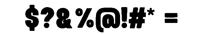 ORBITRONIX Font OTHER CHARS