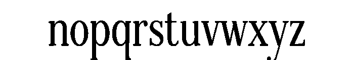 OREVELL Font LOWERCASE