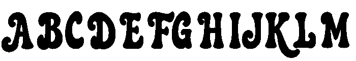 ORVELLIA Font UPPERCASE