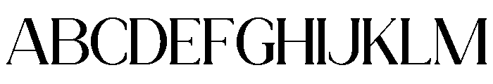 ORVENIA-Regular Font UPPERCASE