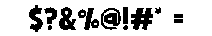 Orange Crayon Font OTHER CHARS