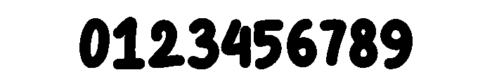 Orange Gumdrop Regular Font OTHER CHARS