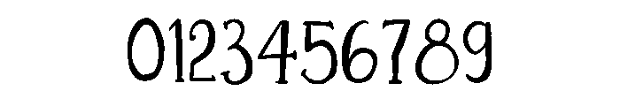 Orange Honest Regular Font OTHER CHARS