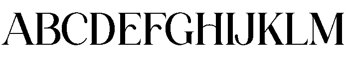 Orange Portrait Regular Font UPPERCASE