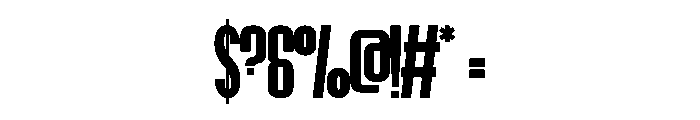 Orange Regular Font OTHER CHARS
