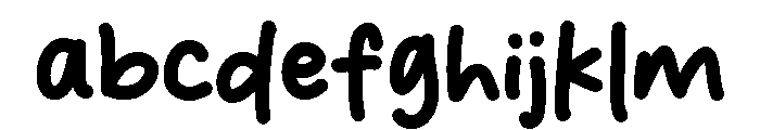 Orange Squishy FONT