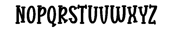 Orange Vitamins Regular Font UPPERCASE
