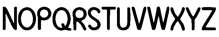 OrangeRed Font UPPERCASE