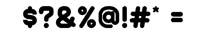 Oranica Bold Font OTHER CHARS