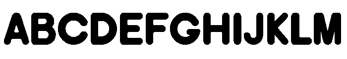 Oranica Bold Font UPPERCASE