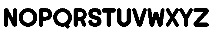 Oranica Bold Font UPPERCASE