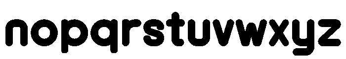 Oranica Bold Font LOWERCASE