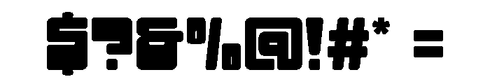 Oras Regular Font OTHER CHARS