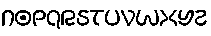 Orbex Font LOWERCASE