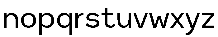 Orbigon Regular Font LOWERCASE