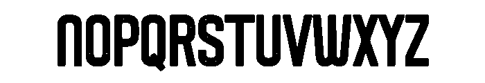 Orbit Edge Font UPPERCASE