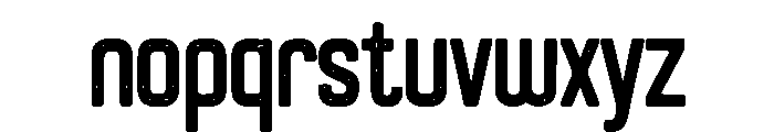 Orbit Edge Font LOWERCASE