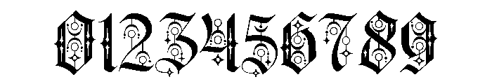 Orbit Magika Regular Font OTHER CHARS