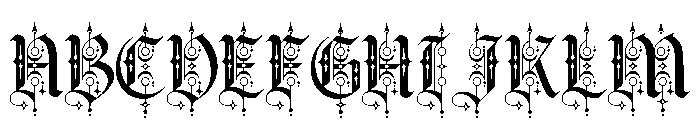 Orbit Magika Regular Font UPPERCASE