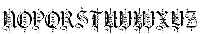 Orbit Magika Regular Font UPPERCASE