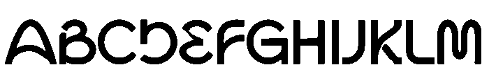 Orbitra Font UPPERCASE
