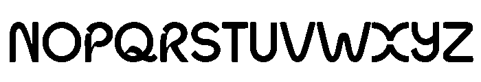 Orbitra Font UPPERCASE